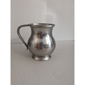 Vintage Pewter Pitcher Meeuws and Zoon Den Haag Made in Holland